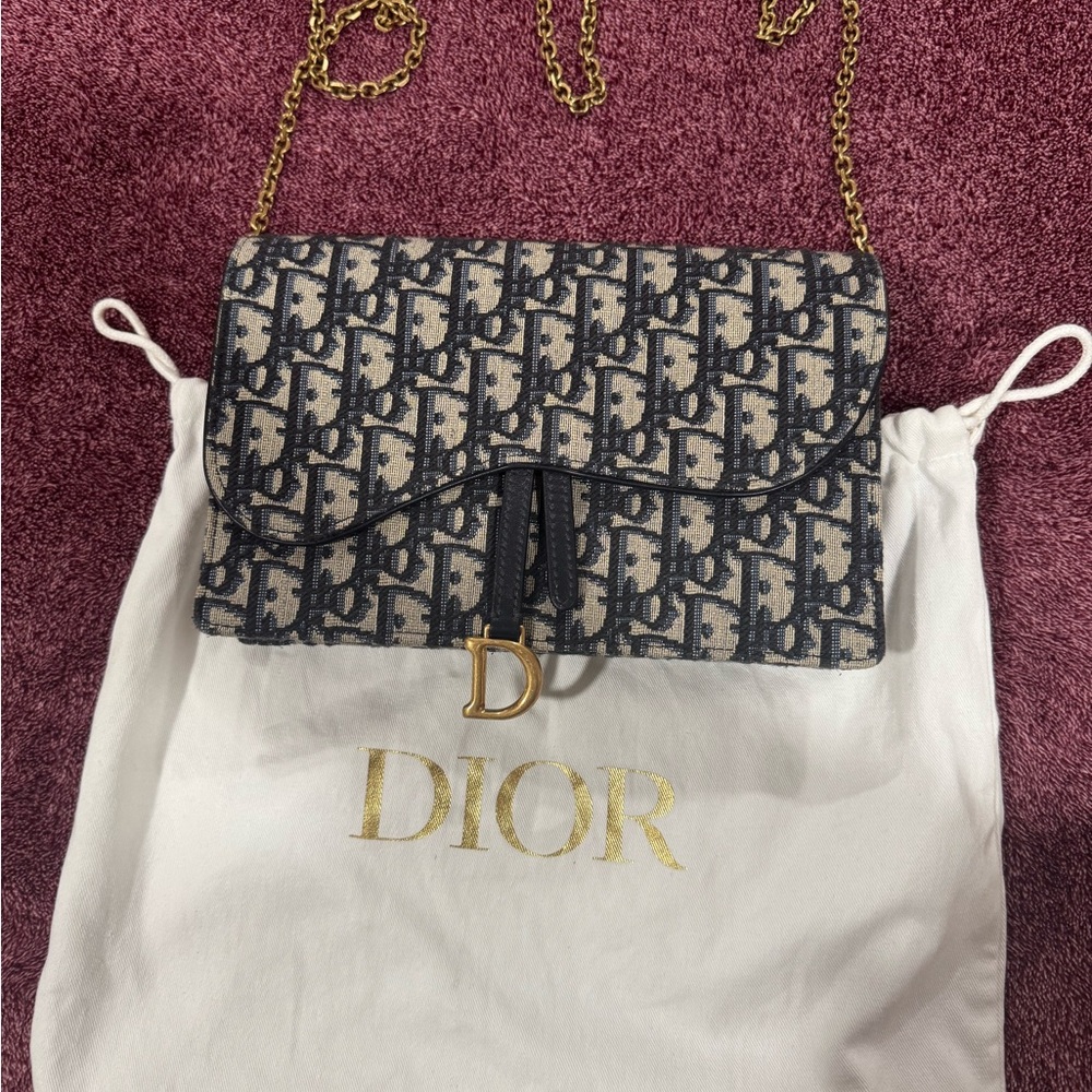 Dior Blue and Black Women's Bag
